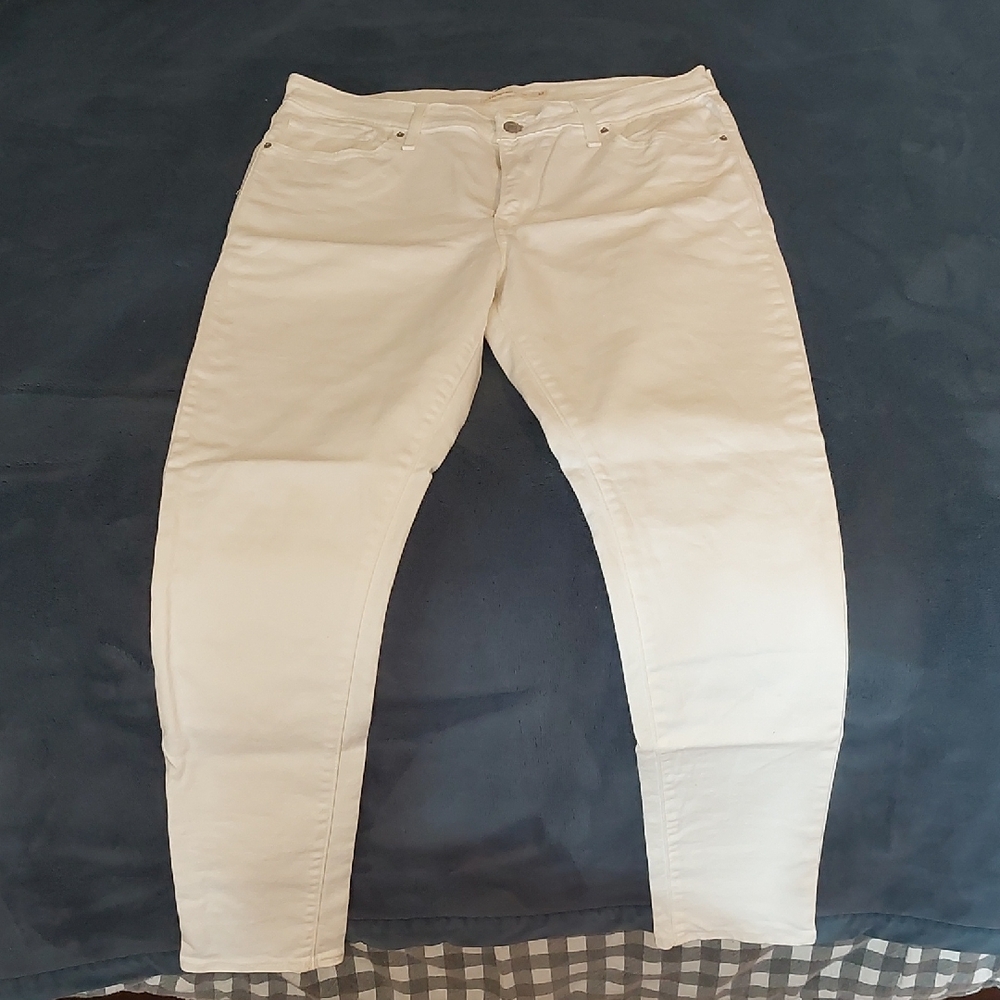Levis White Womens Jeans